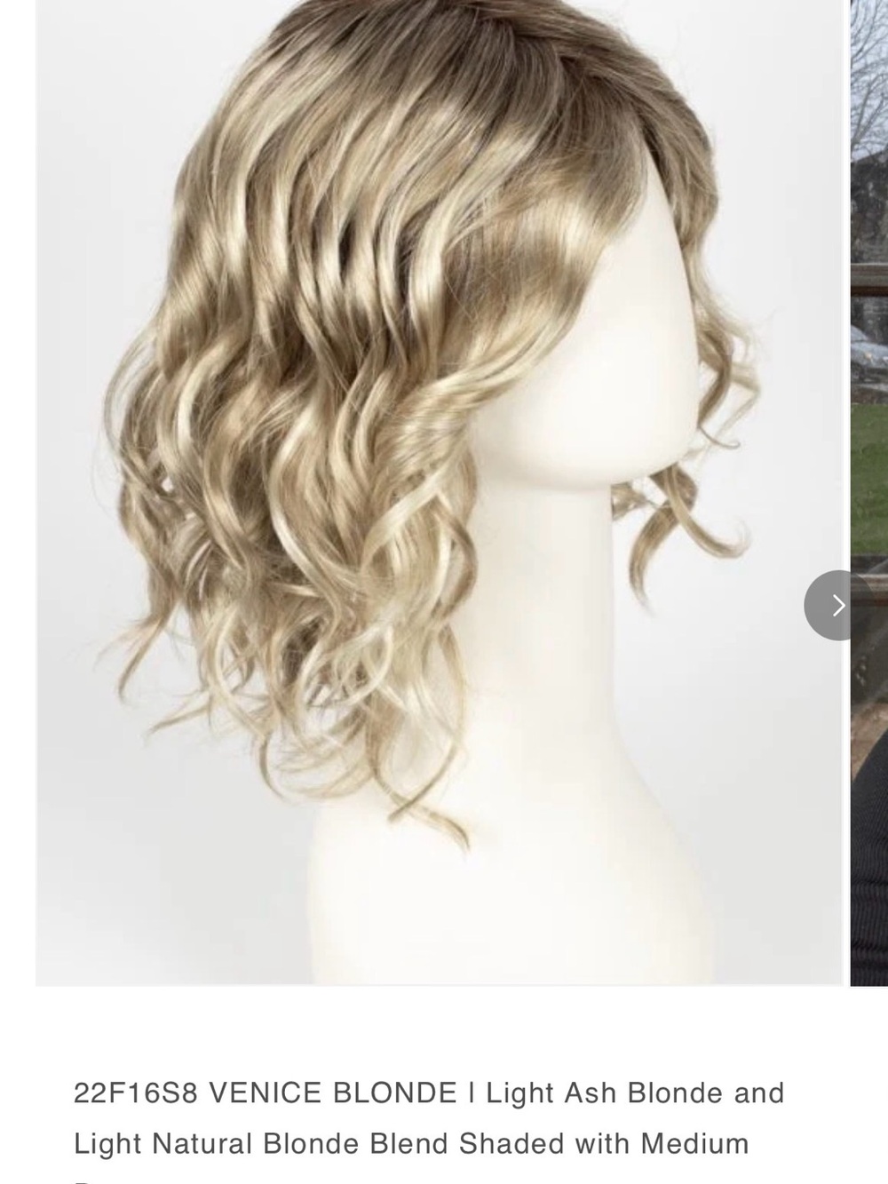 Jon Renau Julianne Lite Petite Color Venice Blonde Rooted Wig Smart Lace - Picture 3 of 15